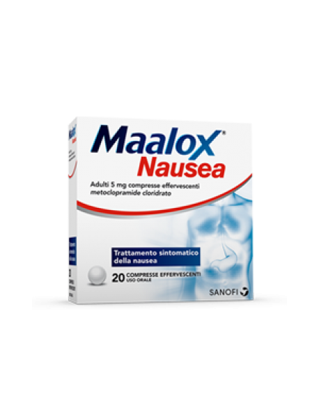 MAALOX NAUSEA 5MG 20COMPRESSE EFFERVESCENTI