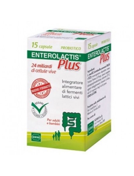 ENTEROLACTIS PLUS 15CAPSULE